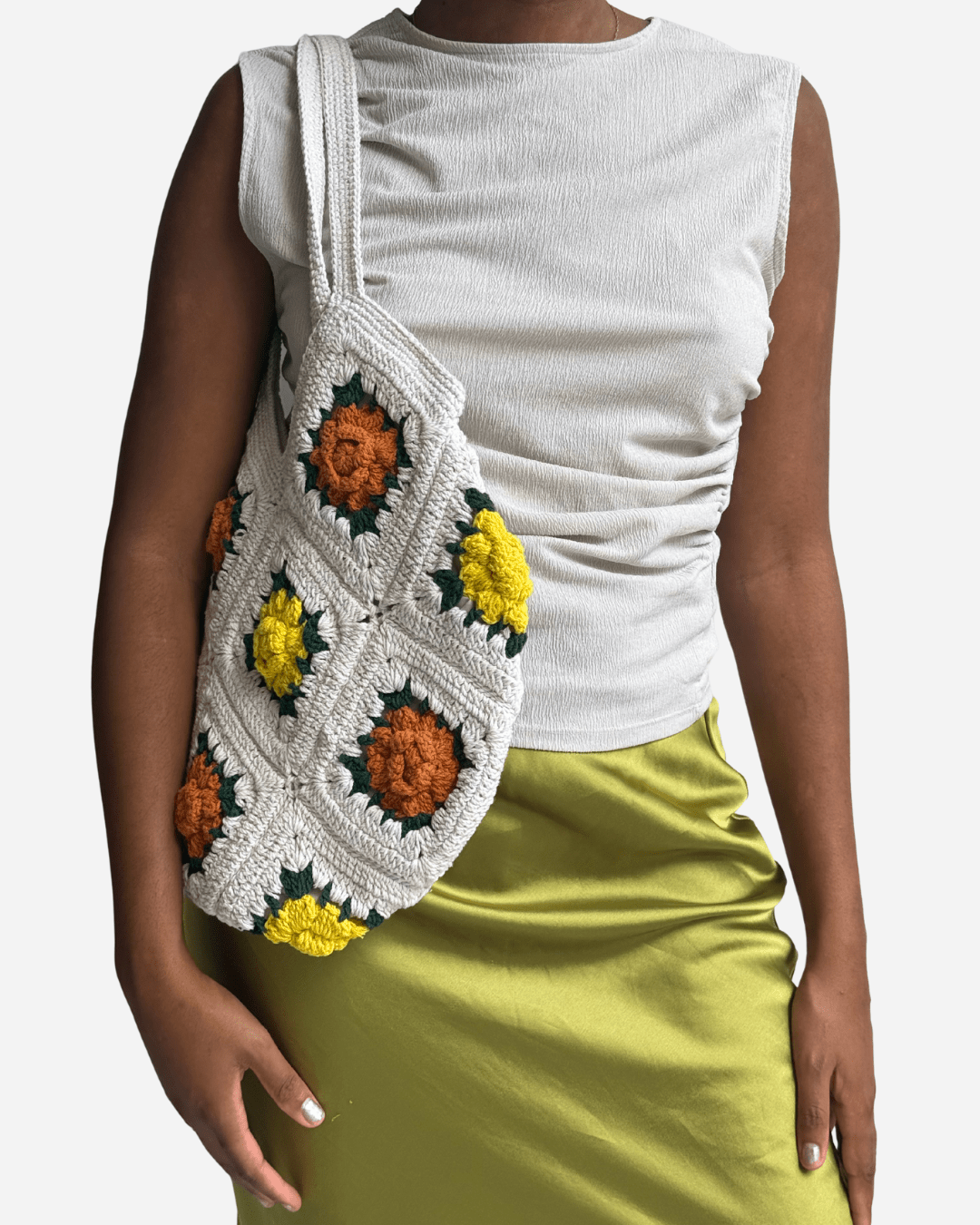 Granny Square Blumentasche - Bali Bag - YUYA Studios