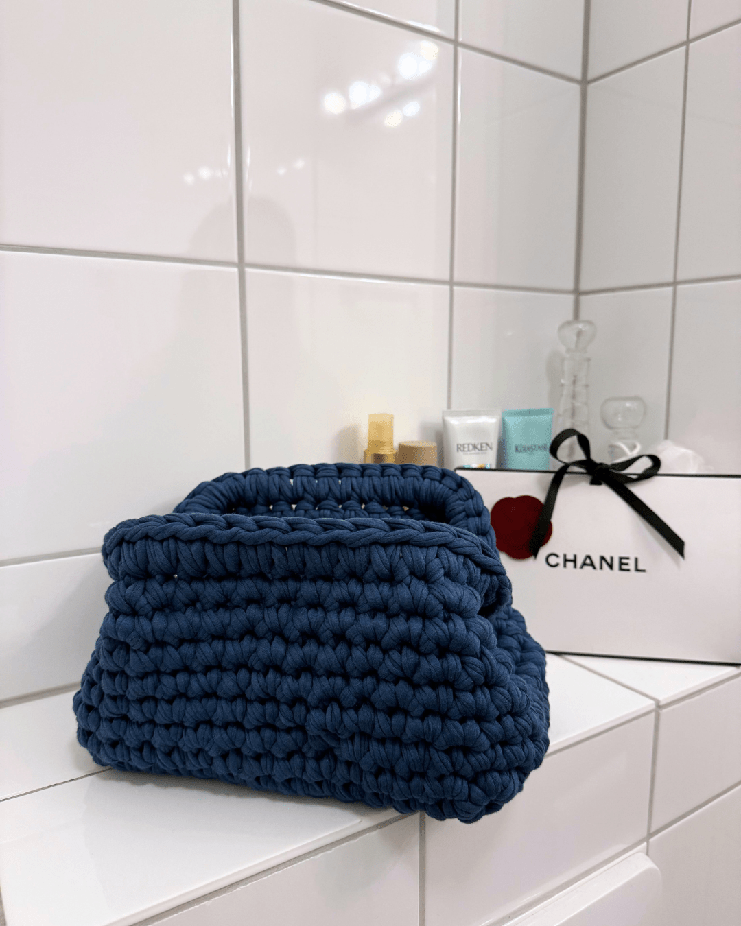 Crochet Set - Make Up Bag mit Garn - YUYA Studios