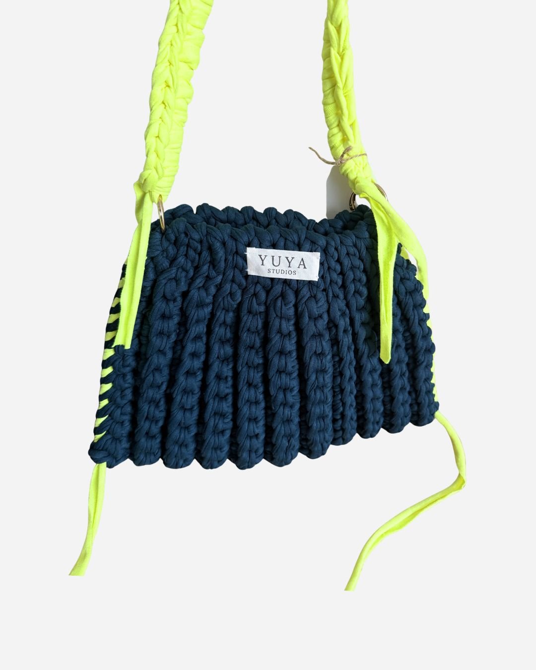 Gehäkelte Schultertasche - Neon - YUYA STUDIOS