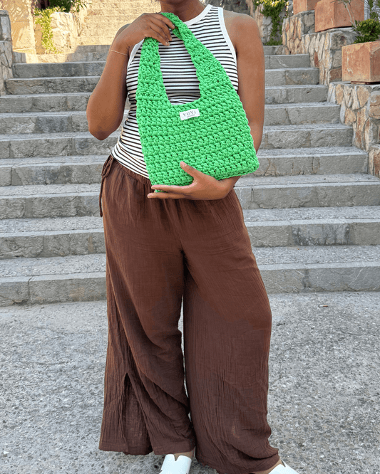Kylie Bag - Grüne Häkeltasche 🍀 - YUYA STUDIOS