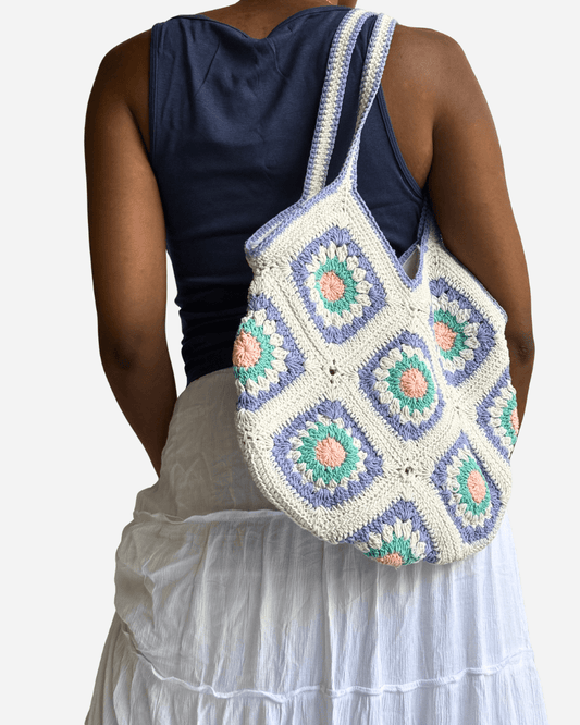 Granny Square Blumentasche - Bali Bag - YUYA Studios