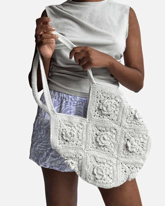 Granny Square Blumentasche - Bali Bag - YUYA Studios
