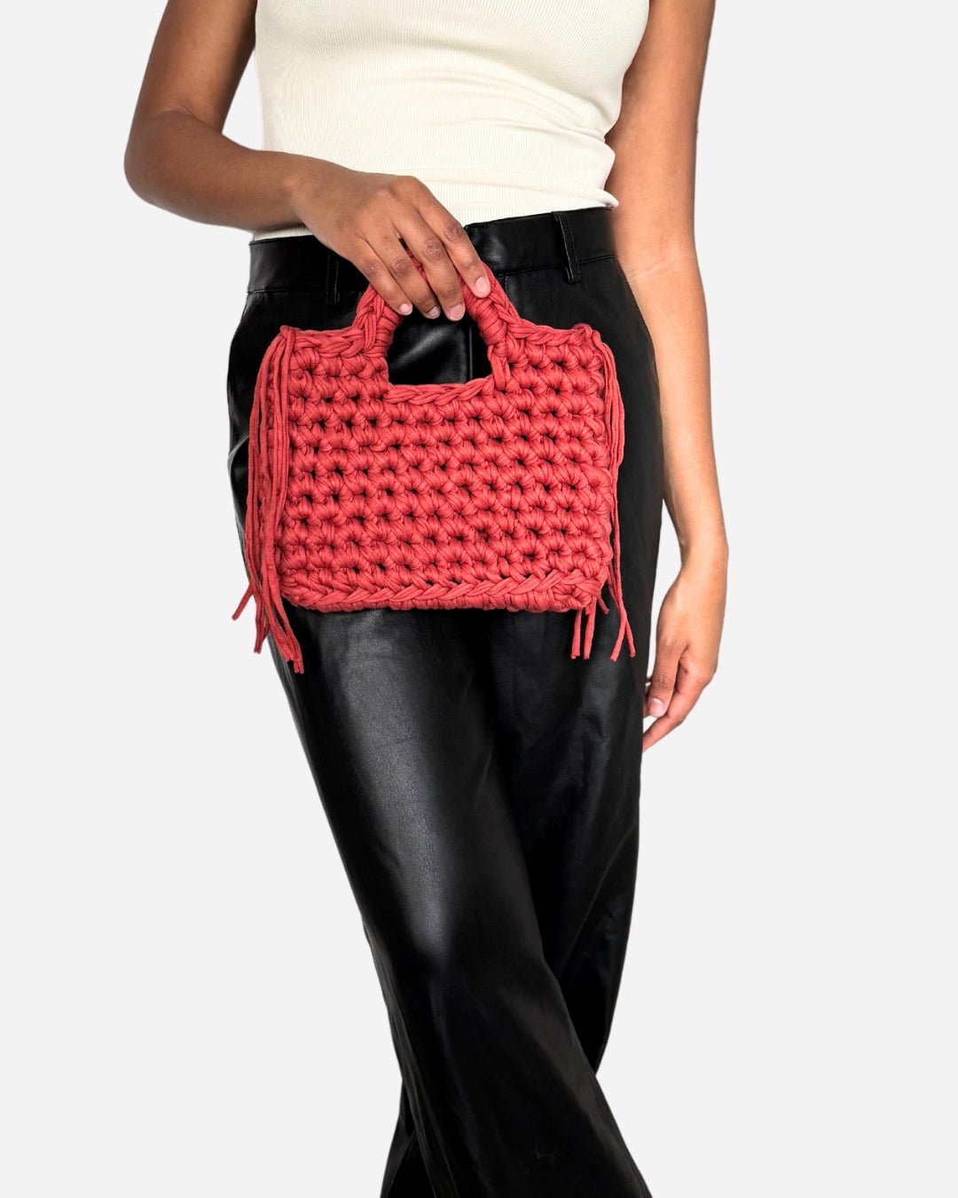 Gigi Bag mit Fransen - Mocha Mousse 🧸 - YUYA Studios