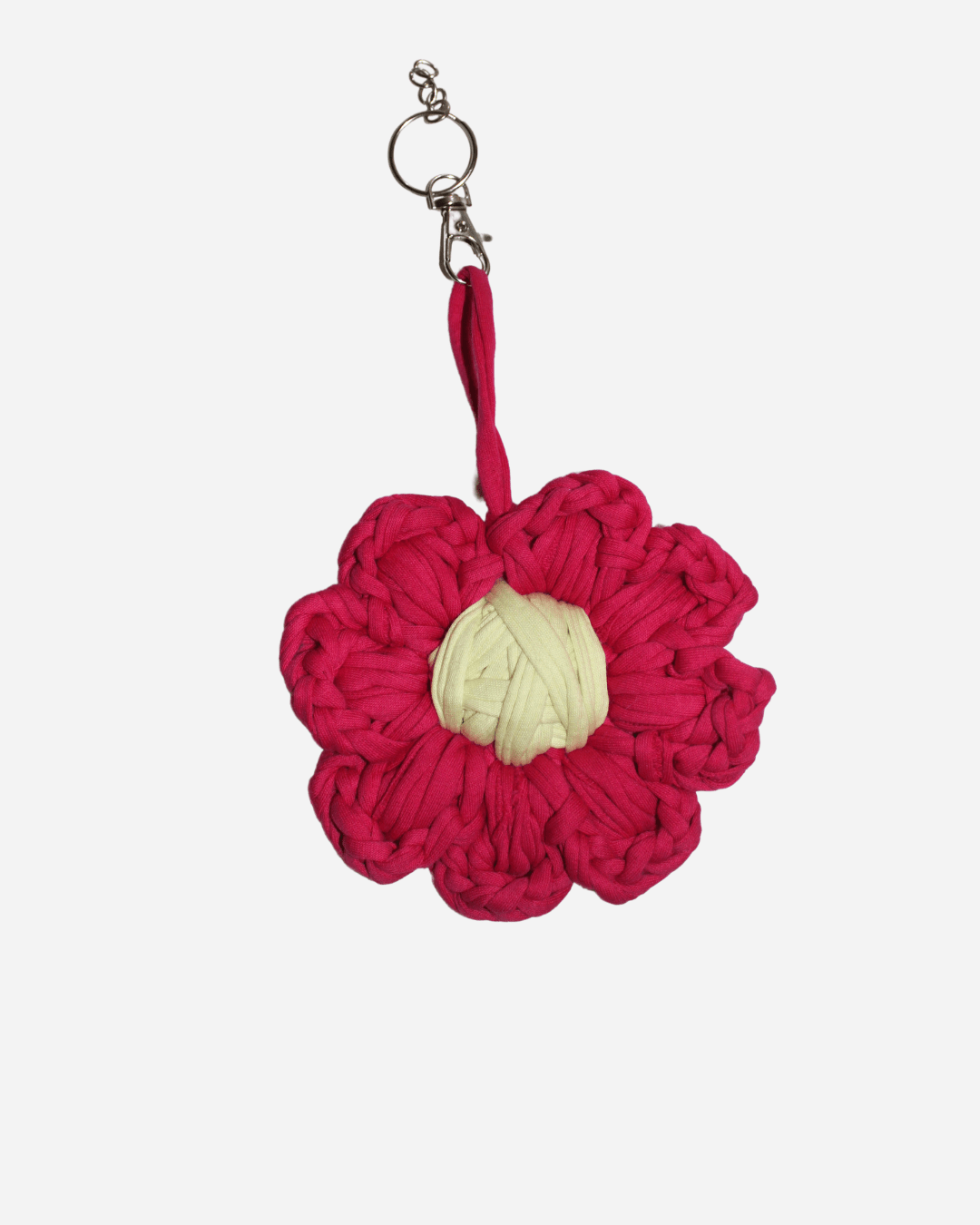 Flower Bag Charm - Pink & Green 🌺 - YUYA Studios