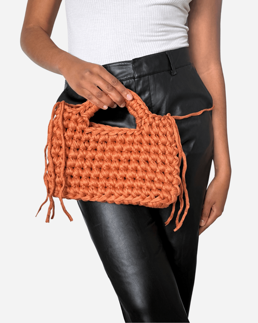 Gigi Bag mit Fransen - Mocha Mousse 🧸 - YUYA Studios