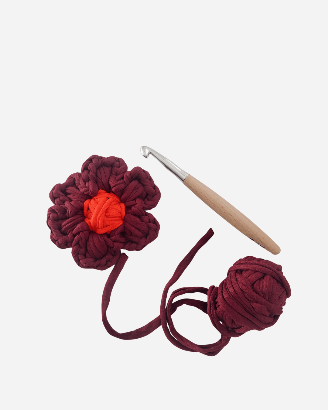 Crochet Häkelnadel 10mm Holzgriff - YUYA Studios
