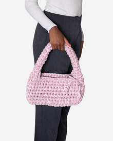 Handgemachte Häkeltasche Annie Bag in Rosa – Soft Summer Nights Edition