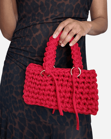 Handgemachte Häkeltasche in rot ❤️ - YUYA Studios