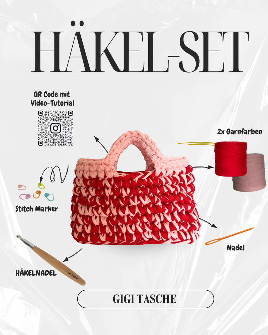 Häkel-Set - Gigi Tasche