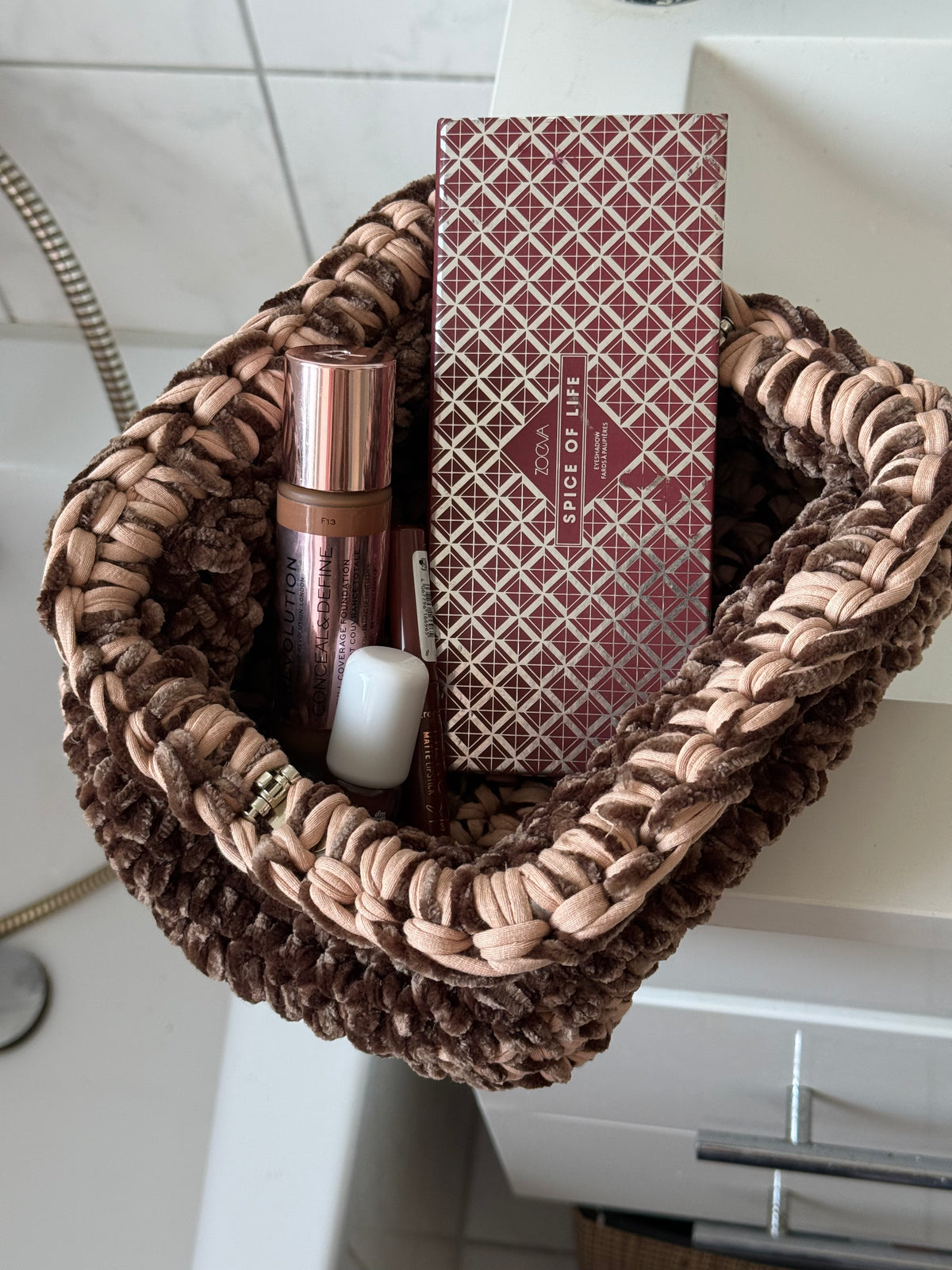 Make-Up Tasche - Häkelset