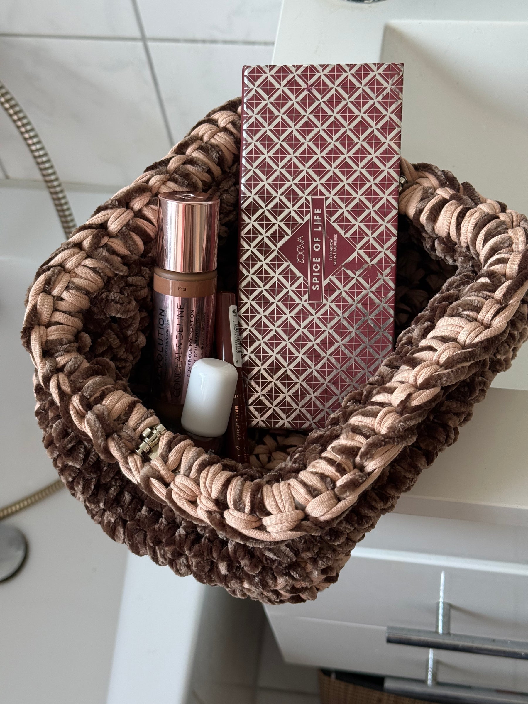 Make-Up Tasche - Häkelset