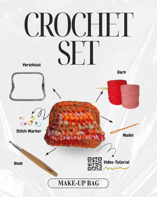 Crochet Set - Make Up Bag