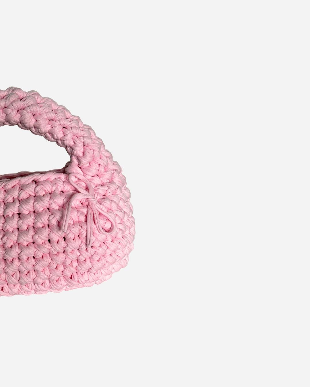 Handgemachte Rosa Häkeltasche - Crochet Bag Rosa 🩷 - YUYA Studios
