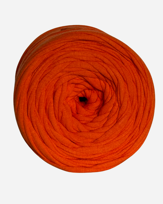 T-Shirt Garn: Orangebraun