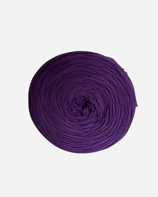 T-Shirt Garn: Mattviolett