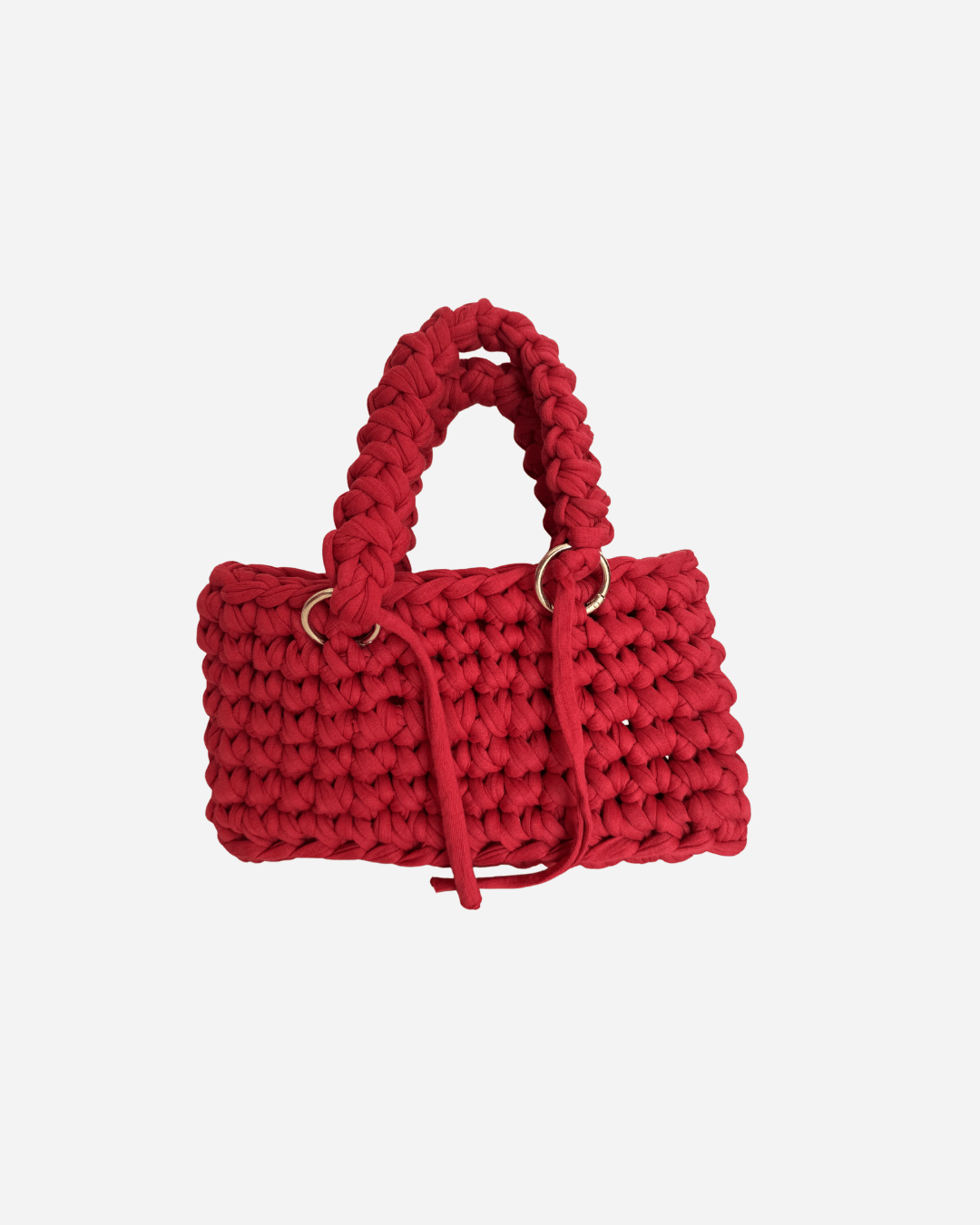 Handgemachte Häkeltasche in rot ❤️ - YUYA Studios