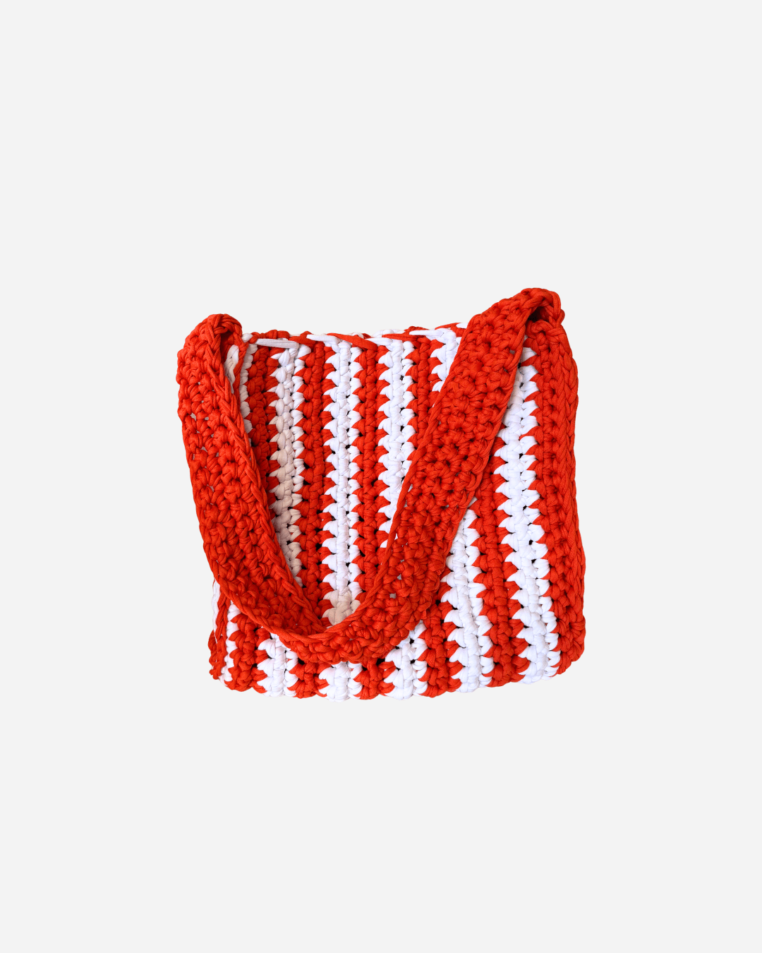 Handgemachte XL Häkeltasche - Crochet Bag Orange 🍊 - YUYA Studios