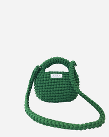 Handgemachte grüne Häkeltasche - Crochet Bag 💚