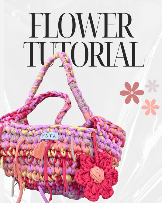 Crochet Flower – Häkelanleitung (PDF + Video) 🌸 - YUYA Studios