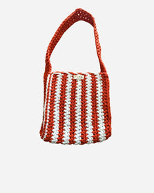Handgemachte XL Häkeltasche - Crochet Bag Orange 🍊 - YUYA STUDIOS