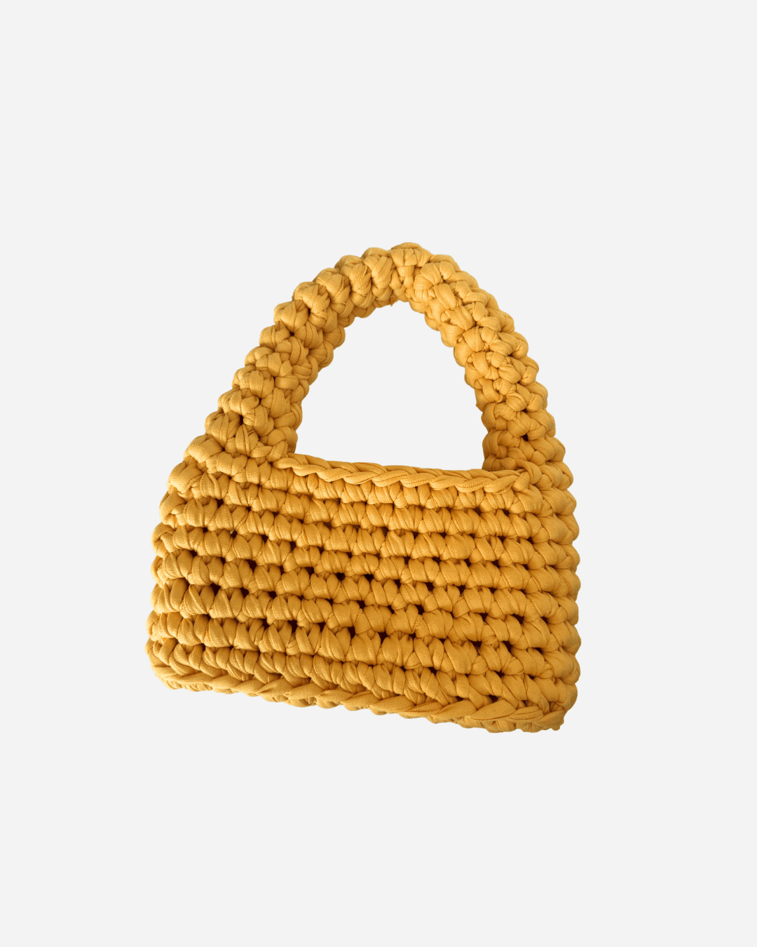 Handgemachte Häkeltasche - Donna Bag „Senfgelb“ 🍋 - YUYA Studios