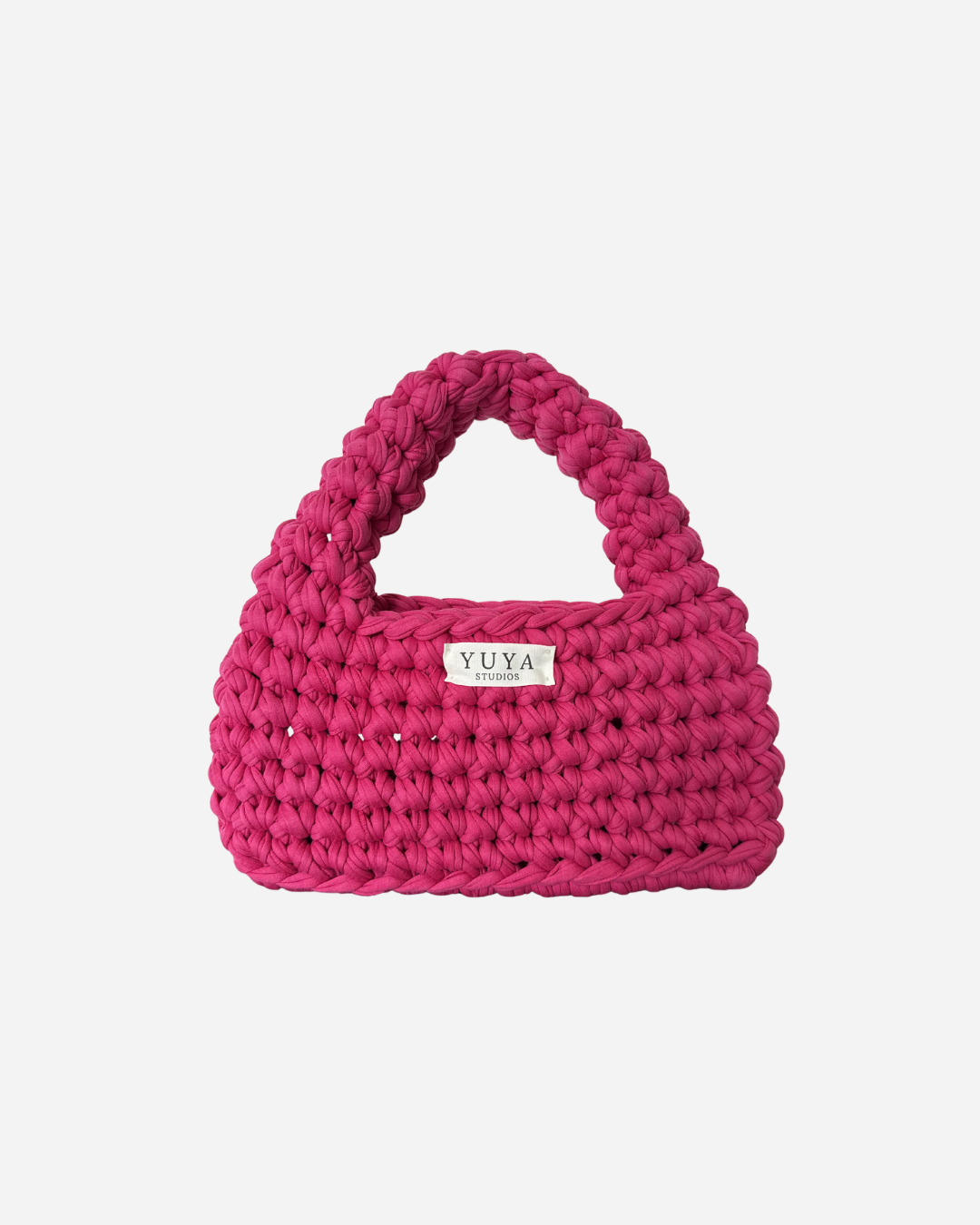 Handgemachte Häkeltasche  - Donna Bag „Fuchsia“ 🍇