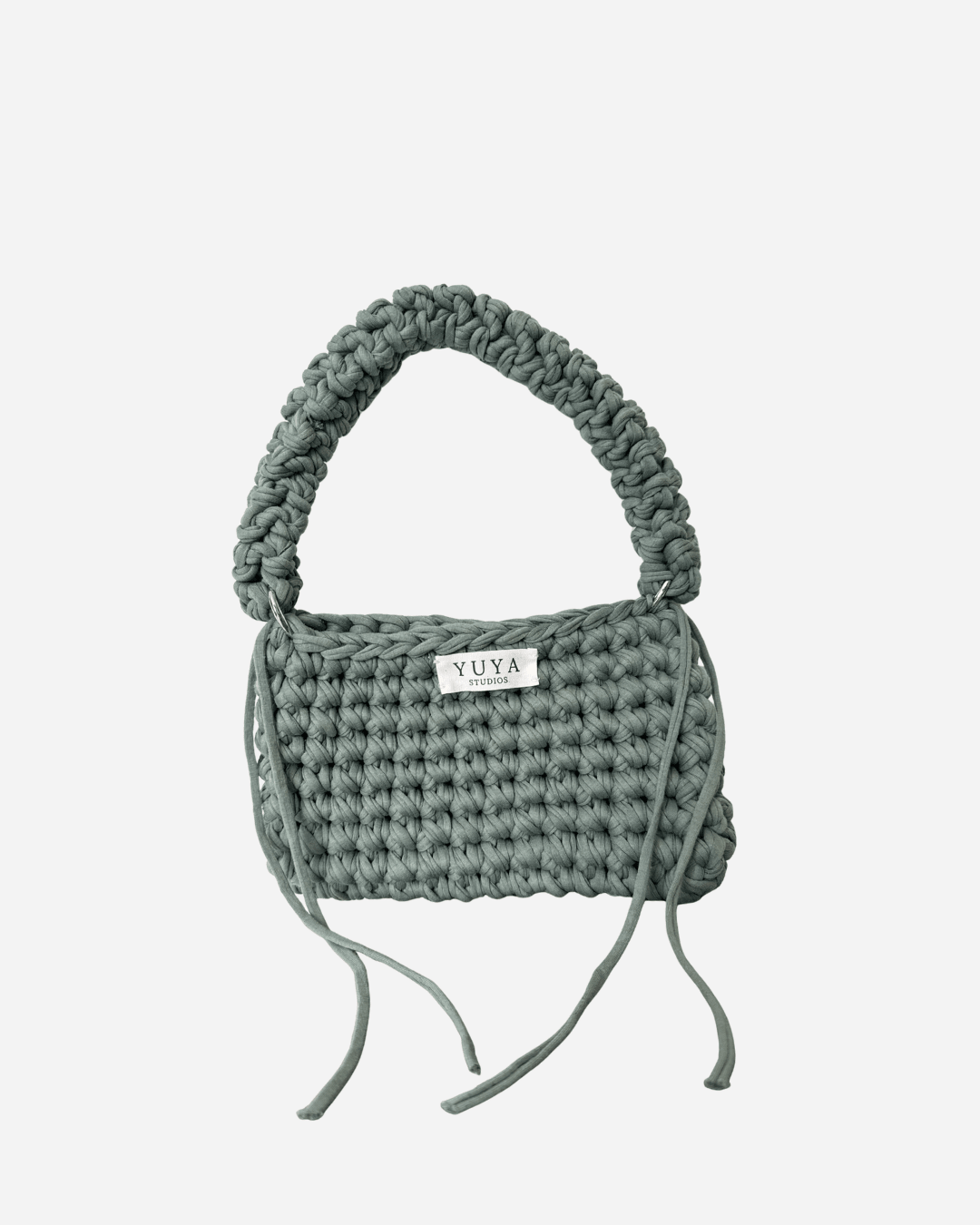Handgemachte Häkeltasche - Crochet Bag Grün 🫒 - YUYA Studios