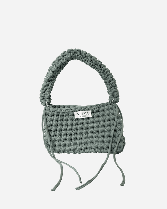 Handgemachte Häkeltasche - Crochet Bag Grün 🫒 - YUYA Studios