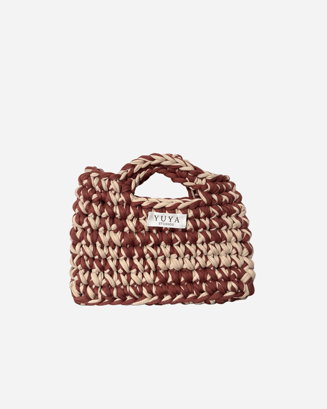 Gehäkelte Schultertasche - Gigi Bag „Brauntöne“ 🤎 - YUYA Studios