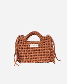 Handgemachte Häkeltasche mit Fransen - Gigi Bag „Mocha Mousse“ 🧸 - YUYA Studios