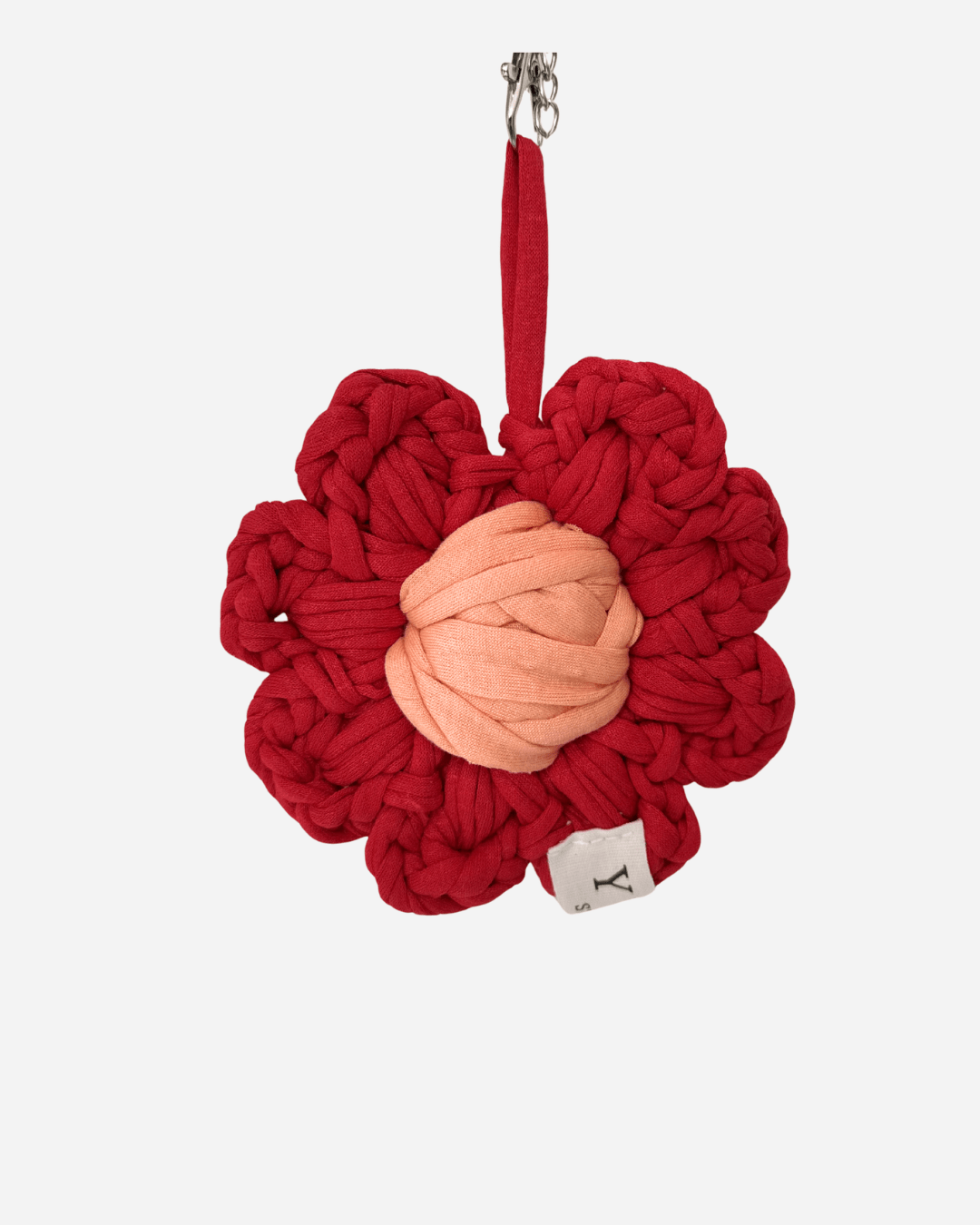 Flower Bag Charm - Red & Orange 🪷 - YUYA Studios