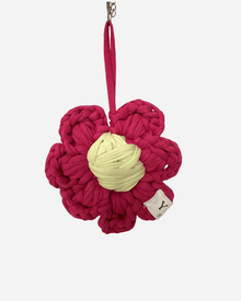 Flower Bag Charm - Pink & Green 🌺 - YUYA Studios