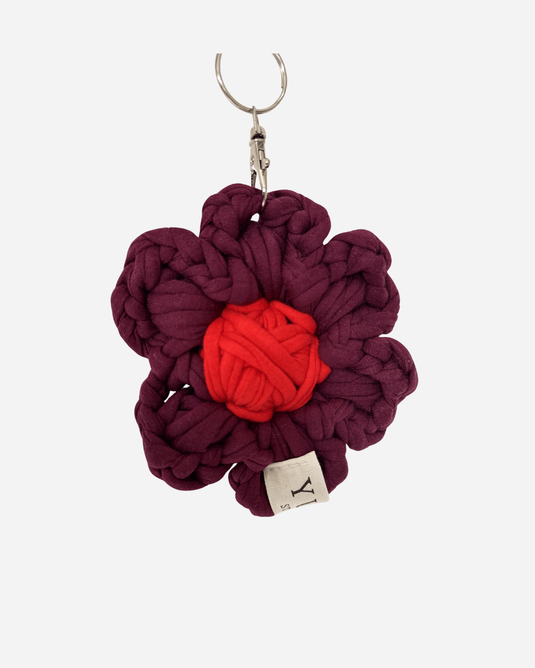 Flower Bag Charm - Bordeaux 🥀 - YUYA Studios