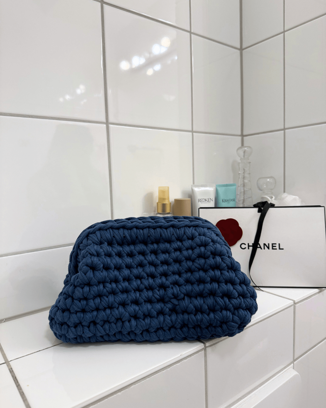 Crochet Set - Make Up Bag mit Garn - YUYA Studios