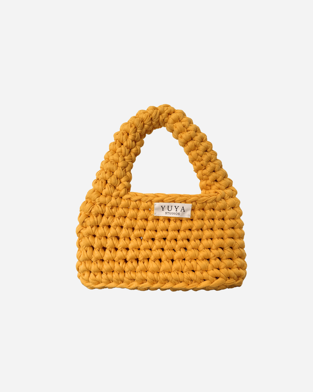 Handgemachte Häkeltasche - Donna Bag „Senfgelb“ 🍋 - YUYA Studios