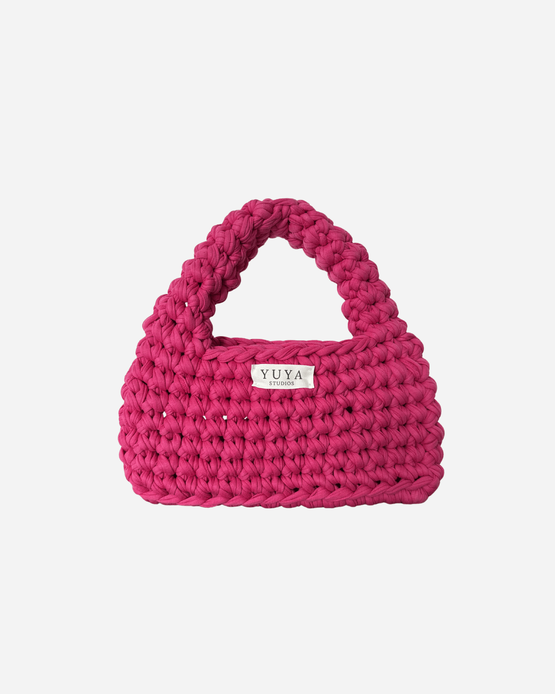 Handgemachte Häkeltasche - Donna Bag „Fuchsia“ 🍇 - YUYA Studios