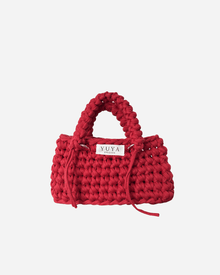 Handgemachte Häkeltasche in rot ❤️ - YUYA Studios